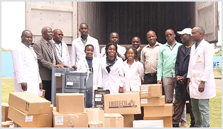 Instrumental Access equipment arriving at USIU-A in Kenya