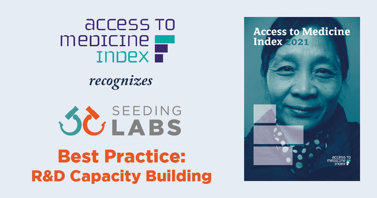 Access to Medicines Index Recognizes Seeding Labs as Best Practice