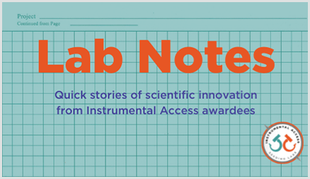 Banner for Lab Notes series of blog posts