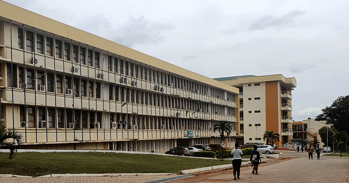 A Section of the KNUST Faculty of Pharmacy and Pharmaceutical Sciences building