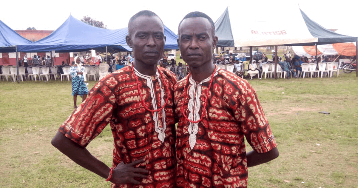 Twins at the 2021 Igbo-Ora World Twin Festival