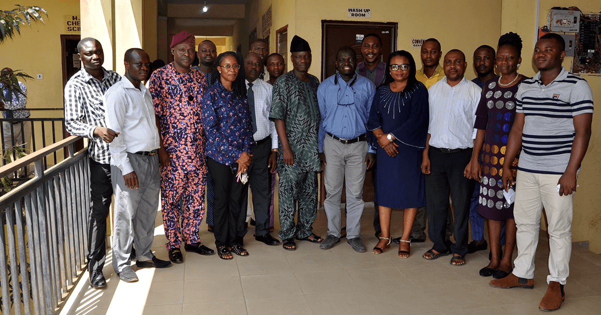 Faculty and Staff in the Department of Chemical Sciences at Olusegun Agagu University of Science and Technology